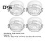 1/2/4/6 Stuks Transparante Gasfornuis Knop Beschermer Stofdicht Babyproof Keuken Magnetron Schakelaar Knop Vergrendeling Beschermer Kinderveiligheid Bescherming Ovenknop