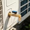 Shut-off Flows Control 90 Degree R22 Brass Ball Valves Simple Installation for Air Conditioner Charging Small Refrigeration Valves for HVAC