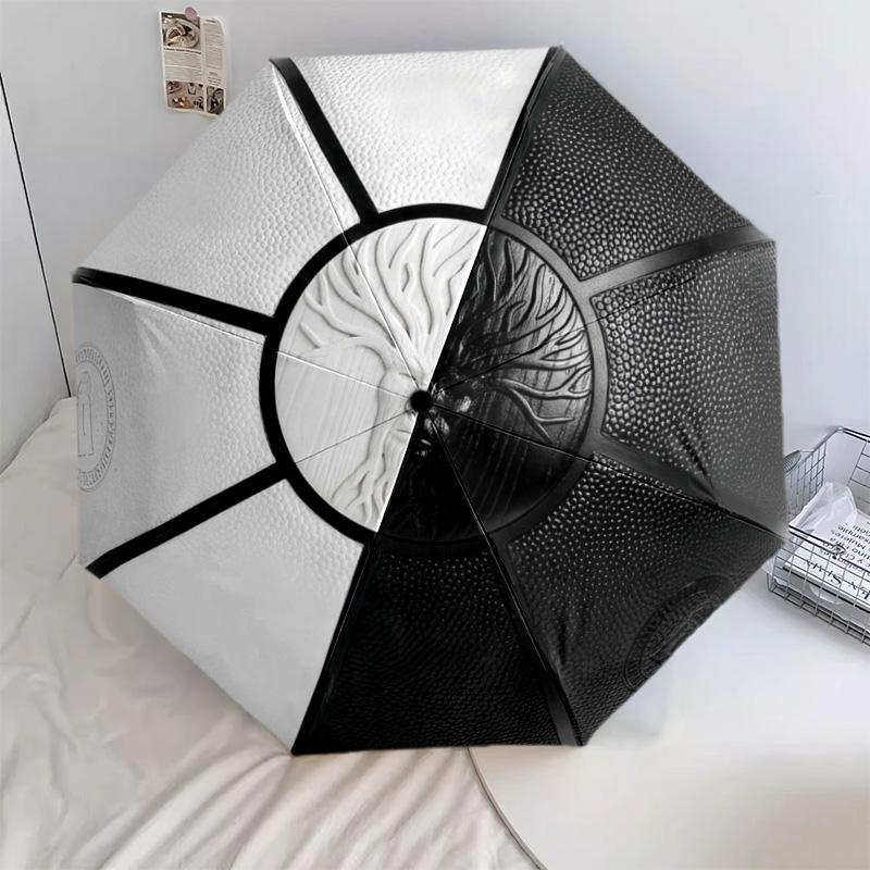 

1 PC Automatic Folding Umbrella - Cartoon Pattern, Portable & Foldable Design with 13 Ribs, Christmas Birthday Gifts