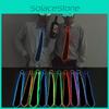 Creative Led Light-up Tie In Assorted Colors Perfect For Nightlife And Parties