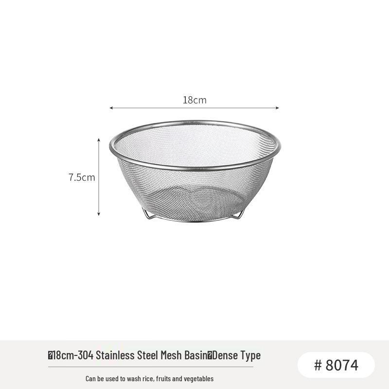 Stainless Steel Kitchen Sink Rack and Fruit Basket
