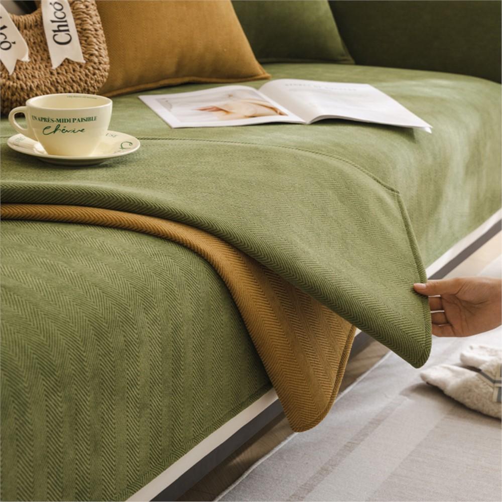 Chenille-Sofabezug, Vier Jahreszeiten, universelles Sofatuch, rutschfestes Couchkissen, Wohnzimmersofas, Schutzbezug, Funda-Sofa