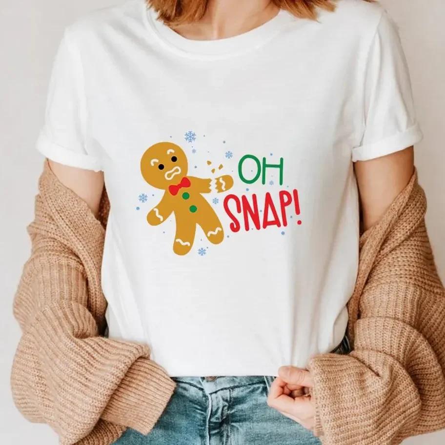 Its the Most Wonderful Time of the Year T Shirts Gingerbread Christmas Tee Cute Holiday Shirt Festive Cookie Lover Top