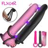 Double Penetration Vibrator Sex Toys for Couples Strapon Dildo Vibrator Strap On Penis Sex Toys