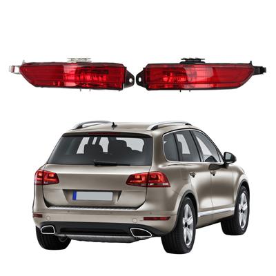 Car Tail Rear Bumper Reflectors Fog Lamp Warning Light For Touareg 2011-2014 7P6945701D 7P6945701F Assembly