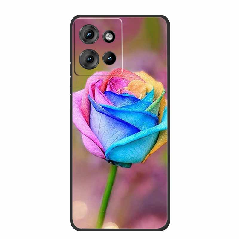 Phone Case For Motorola Moto G86 Power Edge 50 Neo G75 S50 Edge 50 5G Case S 50 Coque Shockproof Black Silicone Soft Back Cover