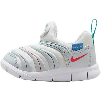 Dynamo Free TD Weiß Dusty Cactus Baby-Sneakers Pure-Platinum Blue-Beyond 343938-105