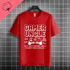 Funny Uncle Level Unlocked Graphic Tshirt Casual Fashion Streetwear 100 Cotton Short Sleeve Crew Neck Tshirt Perfect For Gift