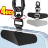 1-4 Stück Neues, verbessertes 360° drehbares Edelstahl-Handy-Sicherungsband Metall-Patch-Dichtung Handy-Lanyard Sicherheitsverbinderteil
