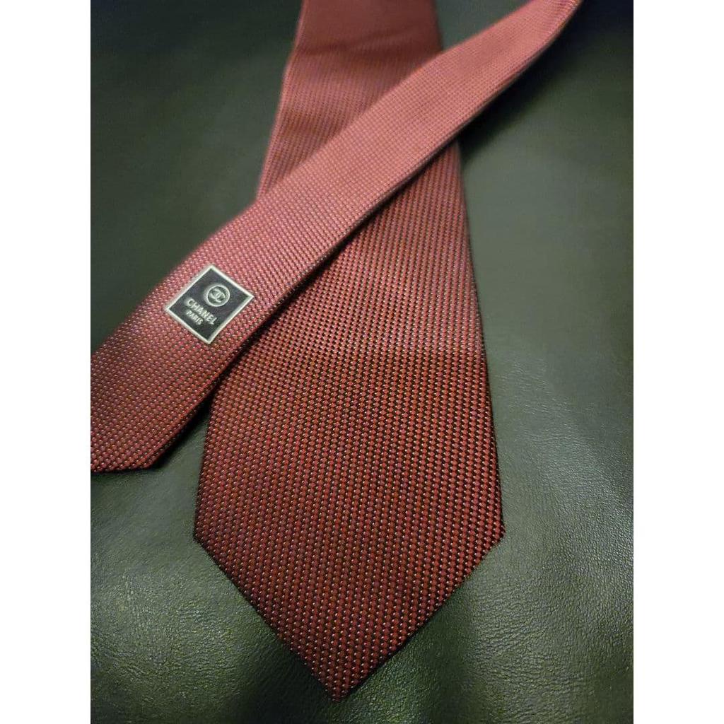 Used CHANEL Bordeaux Tie