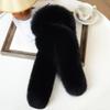 Faux Fox Fur Scarf Autumn Winter Versatile Long Shawl Fluffy Women Warm Neck Protection Neck Wrap Fur Collar