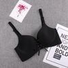 75-95 AB Moda Kadın Push Up Sütyen Düz Renk Dikişsiz Toplama Wirefree Sütyen Ayarlanabilir Bralette İç Sütyen Artı Boyutu