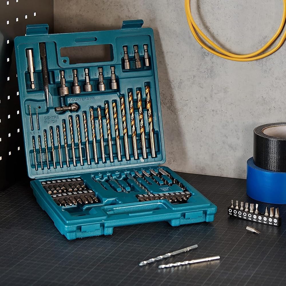 Makita USA 75-Piece Metric Drill and Screw Bit Set B-49373