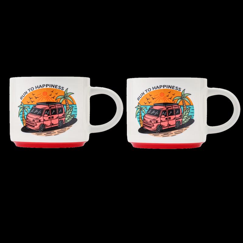 WORLD KITCHEN Towards Happiness Coffee Set