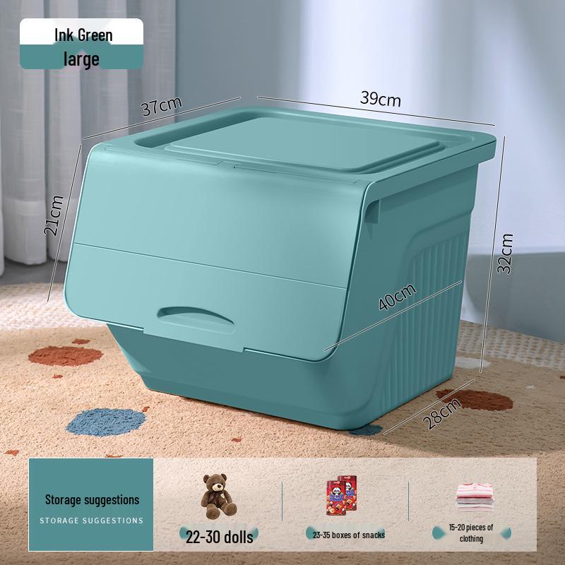 Flip-Top Storage Box for Clothes