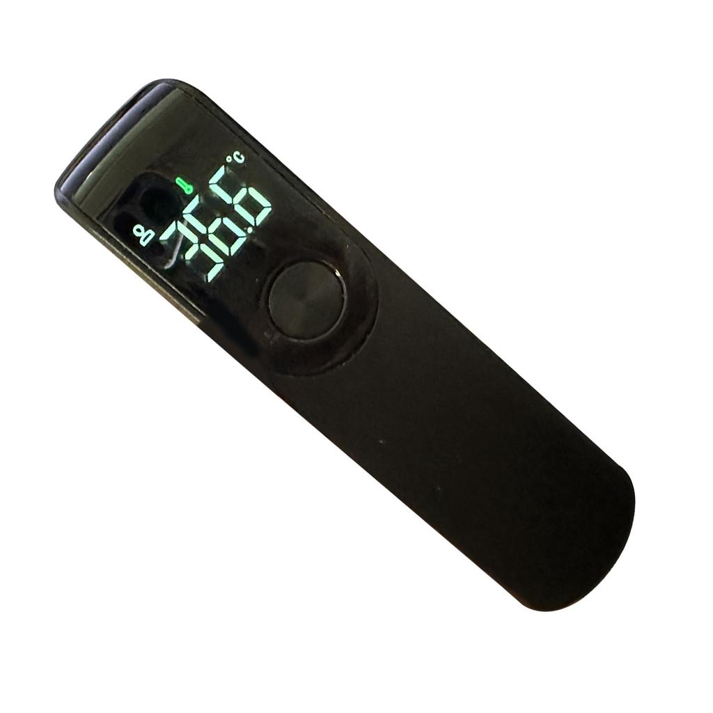 Forehead Thermometer Black Mini Portable Contactless Infrared Handheld Electronic Thermometer for