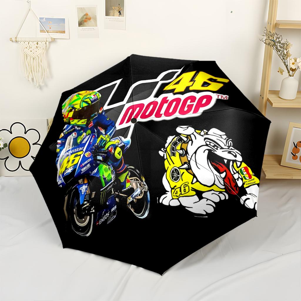 Racing Legend 46 Outdoor Automatic Umbrella Retractable Design with 8-Rib Durability Sturdy Construction All-Season Use Fashionable