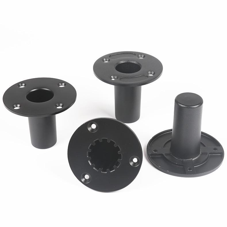 Metal Speaker Bracket with Aluminum Seat Tray - Professional Stage Sound Support and Installation Accessories