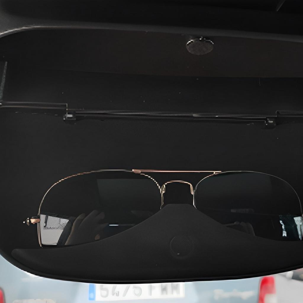 Car Visor Glasses Case Car Sunglass Holder Glasses Holder for Car Sun Visor Multifunctional Magnetic Portable Reusable Car Sun