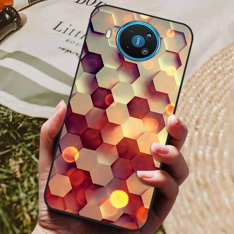 For Nokia 8.3 5G Case Soft TPU Silicone Cover for Nokia 8.3 Nokia8.3 5G Phone Case 6.81 Inch Cute Cat Protective Case Bumper
