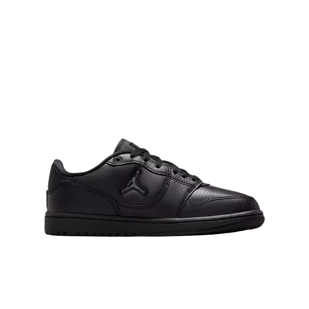 Jordan Court Connect Lightweight Lace-Up Round Toe Shock Absorption Low-Top Kids Sneakers Unisex Sneakers IQ6016-006