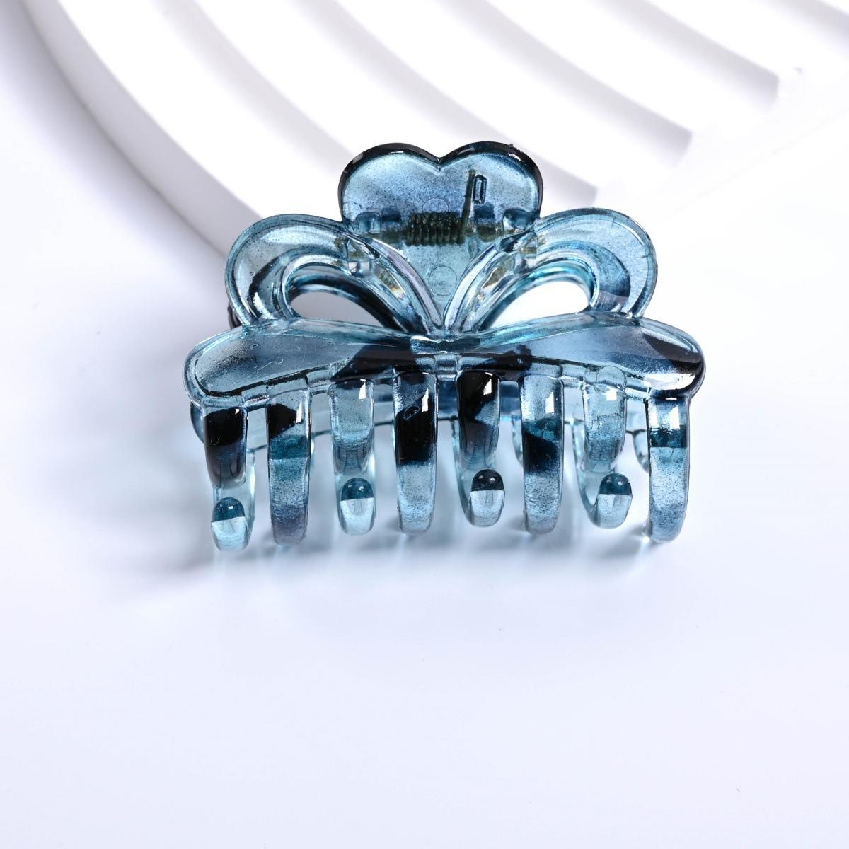 

Новый прозрачный зажим для волос 4,5 см женский, персонализированный, темпераментный, зажим-акула, маленькая заколка, шпильки, головной убор, модные аксессуары