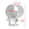 1X 85mm Car Single Gauge Meter Cup Pod Holder Dash Mount Bracket Boost 52mm Aluminum Material For Universal 2" Gauges Trim Parts