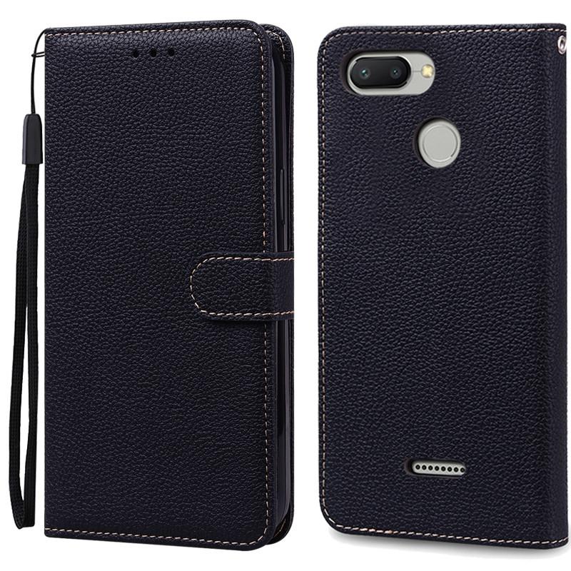 For Xiaomi Redmi 6A Case Redmi 6 Cover Soft Silicon Leather Wallet Flip Case For Xiaomi Redmi 6A 6 a Phone Case With Card Holder