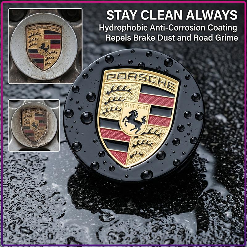 4 ks 65MM Auto Znak Emblem Krytky Středů Kol Poklice Ráfku Kryt Středu Kola Pro Porsche Cayenne Panamera Macan Boxster 911 928 944 918 917