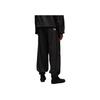 Y-3 Nylon Shell Pants Comfortable Casual Striped Knit Sports Pants Men Pants Black JD5998