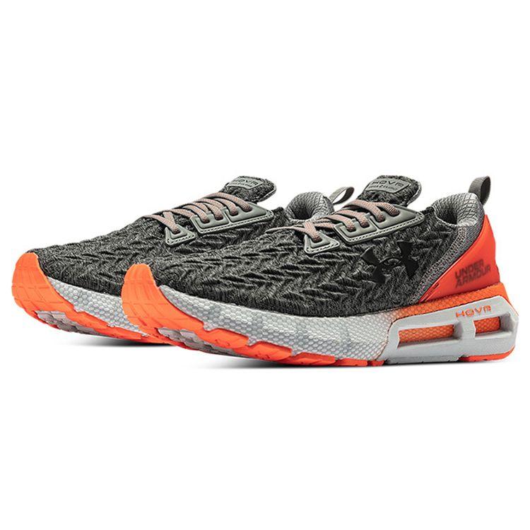 Under Armour HOVR Mega 2 Fabric TPU Trendy Sports Lightweight Low-Top Lifestyle Shoes Men Sneaker Black Red 3025472-101