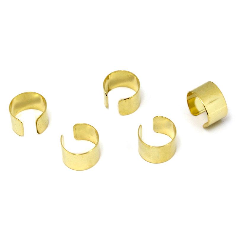 20Pcs Stainless Steel Ear Clips Findings Body Jewelry Ear Cuffs Ear Clips No Piercing Earrings for Women Men DIY Jewelry Making