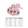 Puppy Harness&Leash Set Reflective Dog Harness with Matching Leash No-Pull Choke-Free for Small Medium Large Dogs