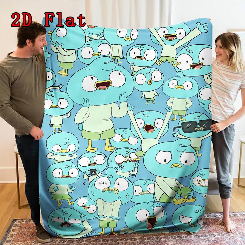 Beach towel beaks 2D Flat Pattern Flannel Blanket High quality All Seasons Warmth and Comfort Perfect for Christmas Gifts.DMT0925086