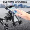 Motorcycle Handlebar Phone Holder Cradle for Most Cellphone GPS Bracket Handlebar for Smart Phone Holder Cradle