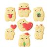 PLA Plastic 3D Cartoon Bear Cookie Mould Valentine's Day Love Baking Mould Fondant Biscuit Cutter Cake Decorating Accessories
