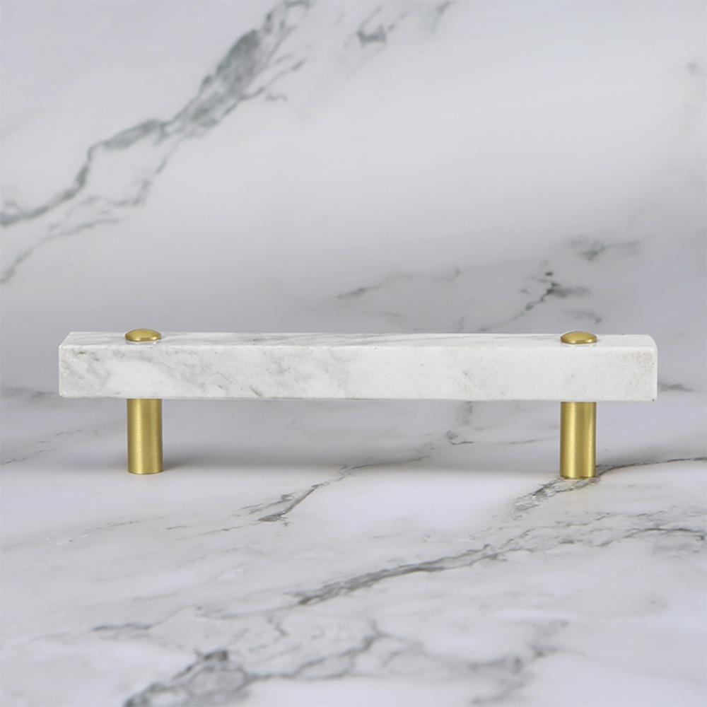 Marble Brass Furniture Handles Elegant Furniture Hardware Kitchen Cabinet Pulls  Bedroom