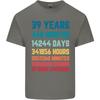 39th Birthday 39 Year Old Unisexs Light Cotton TShirt