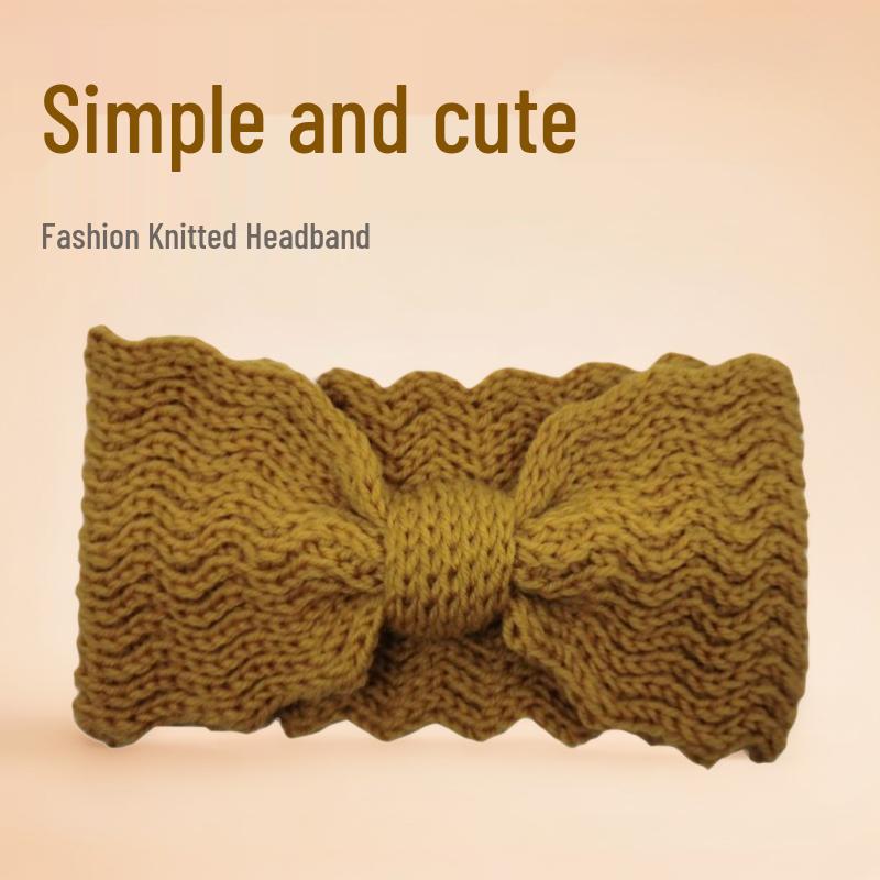 

Women s Cute Non-Slip Knitted Headband for Makeup and Washing Face