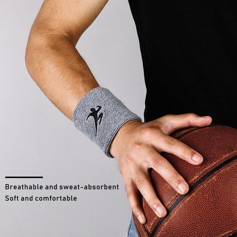 1Pcs Wrist Sweatband Tennis Sport Wristband Volleyball Gym Wrist Brace Support Sweat Band Towel Bracelet Protector