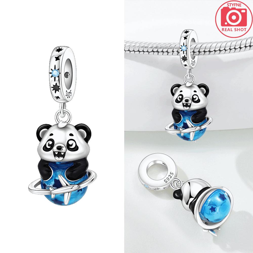 Original Copper Pink Claw Pendant Cats Animals Dogs Bead String Beads Fit Bracelet Anniversary Gift Accessory Diy