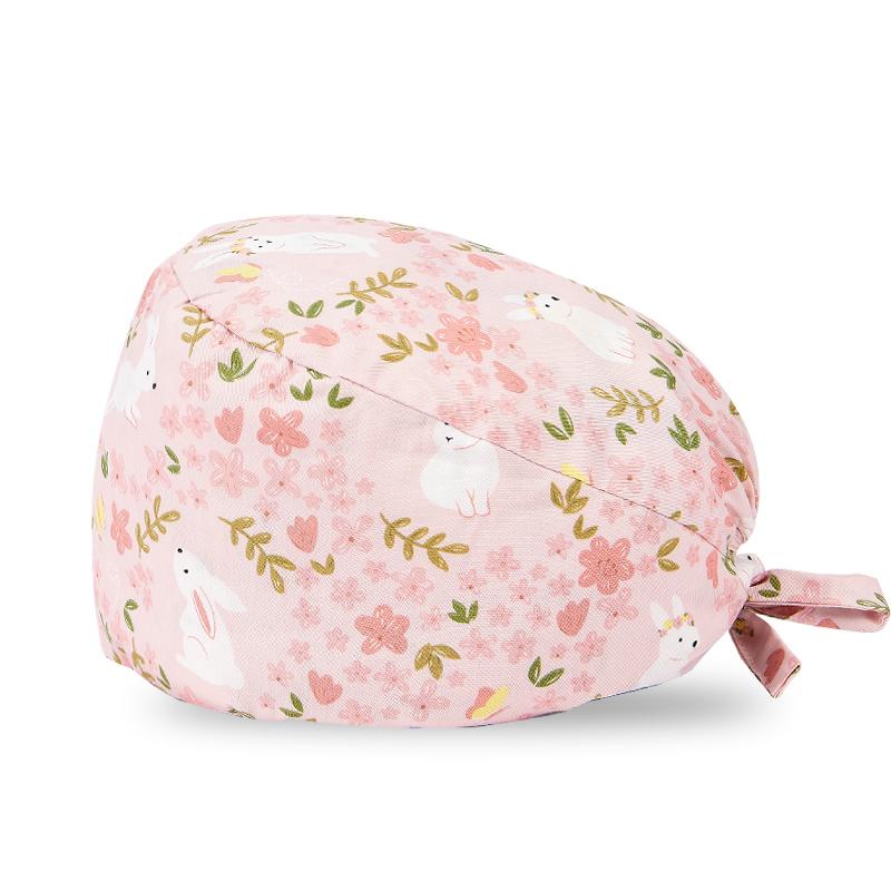200 Kinds Adjustable Medical America National Pattern Cartoon Pet Hospital Heart Surgical Doctor Cap Surgeon Hat