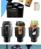 Car Cup Holder with Large Insulation for Phone and Beverage - New Design