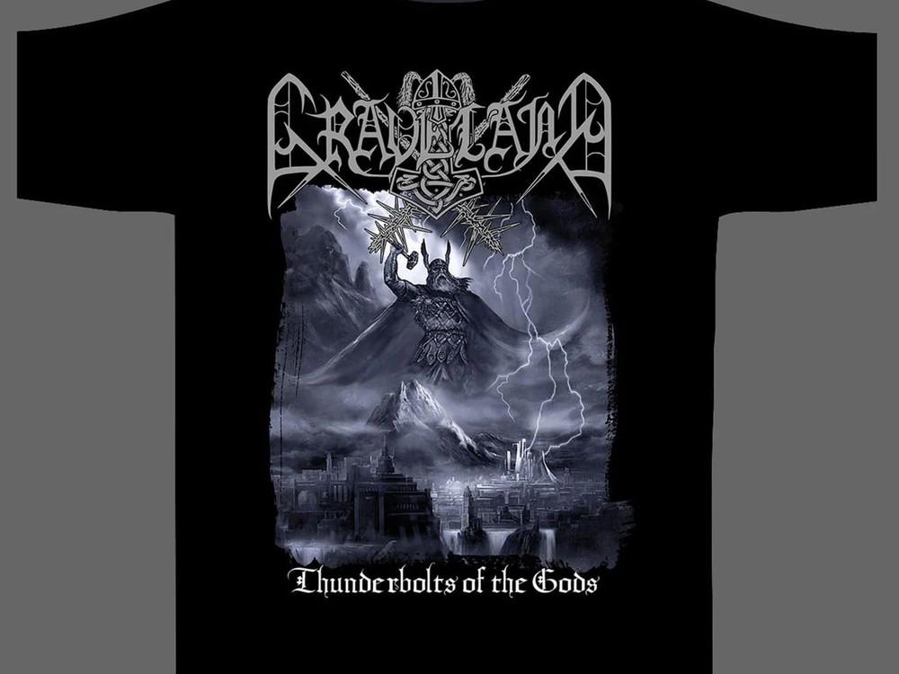 Graveland - Молнии Богов (Футболка) Подарок фанату Унисекс футболка BL137 XXXL