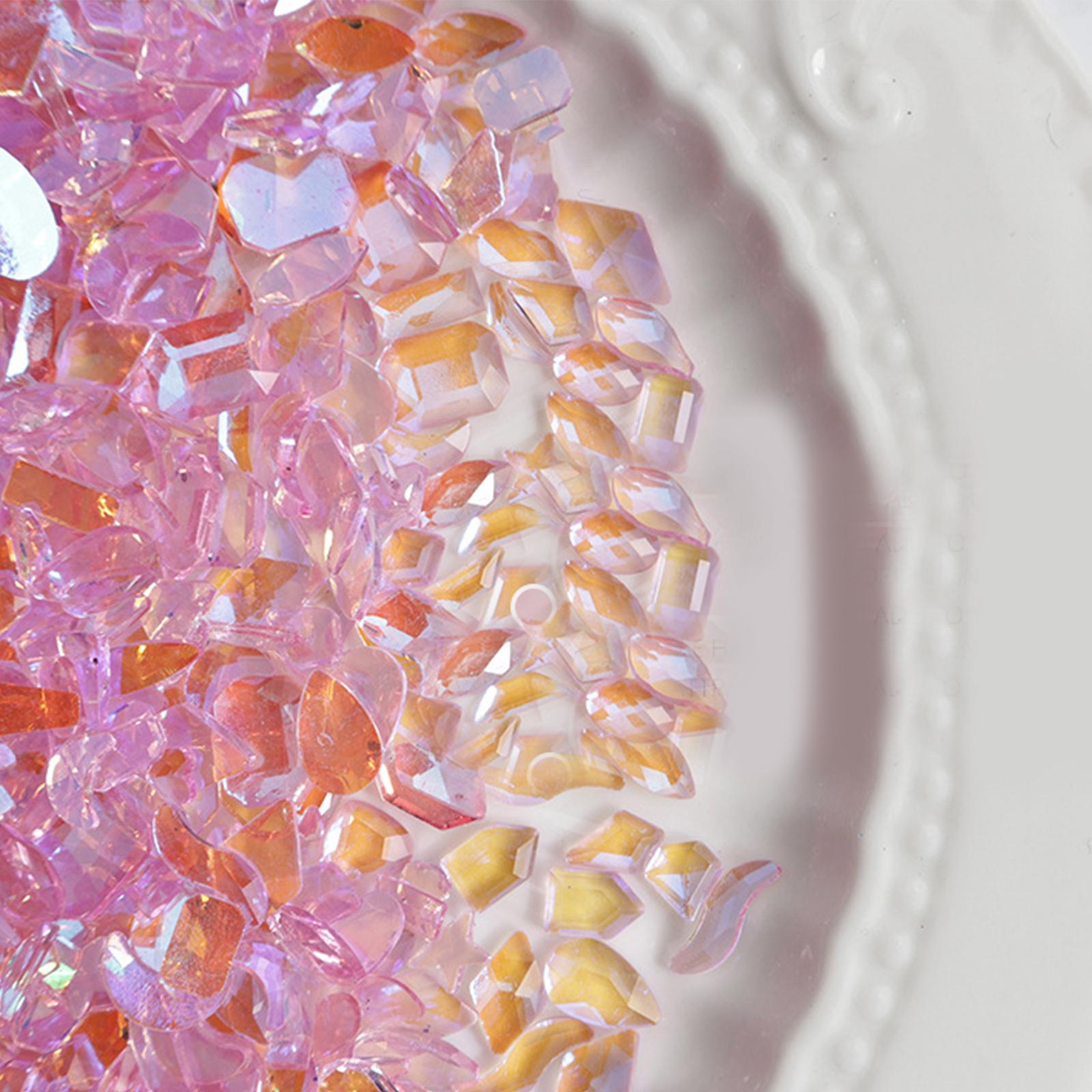 

50 шт. заостренные нижние стразы для ногтей мини-бриллиантовые подвески для ногтей 3D кристаллы драгоценные камни ювелирные изделия DIY маникюр украшения для ногтей