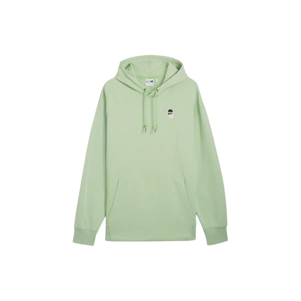 Puma Vintage Loose Fit Hooded Pullover Sweatshirt Unisex sweatshirt Green 624376-89