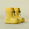 2023 New Style Kids Waterproof Rain Boots Boy Safety Children Kids Shoes For Girls Decorative Cartoon