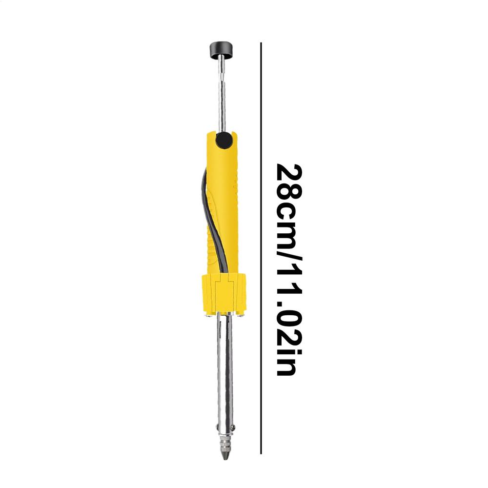 Elektrische Entlötpumpe Lötwerkzeug Doppelfunktion Tragbare Elektrische Lötpumpe mit Düsen zum Entlöten von Durchgangslöchern