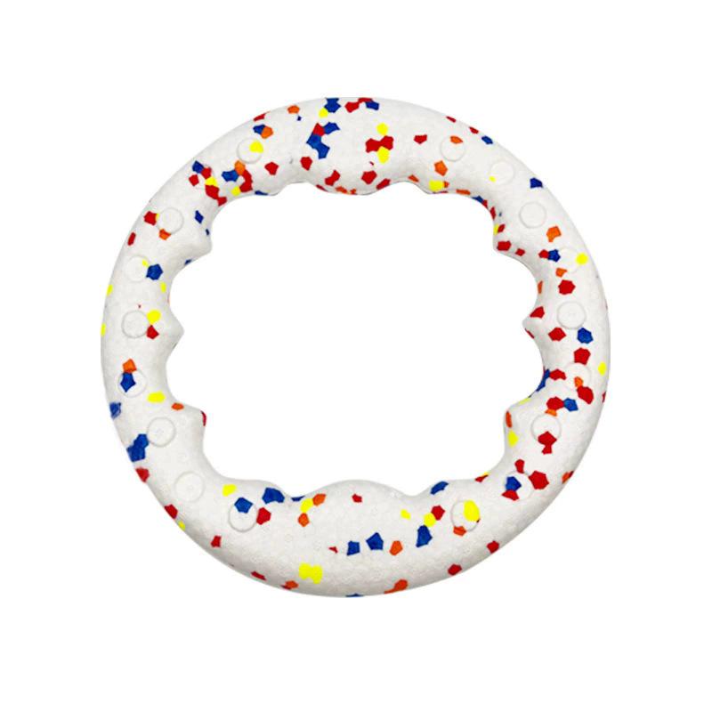 

Durable Teething Pull Ring for Medium & Large Dogs - High Elasticity Silent Agility Toy