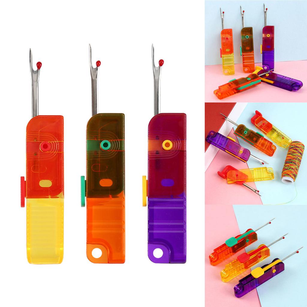 Portable Foldable Seam Ripper for Sewing Crafting Needle Work Pattern and Removing Thread Embroidery Hems and Seams